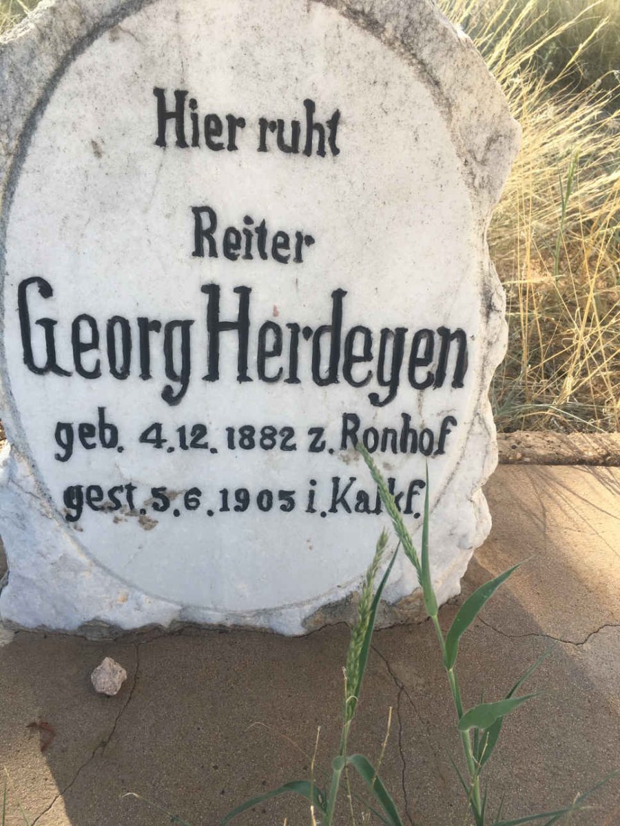 HERDEGEN Georg 1882-1905