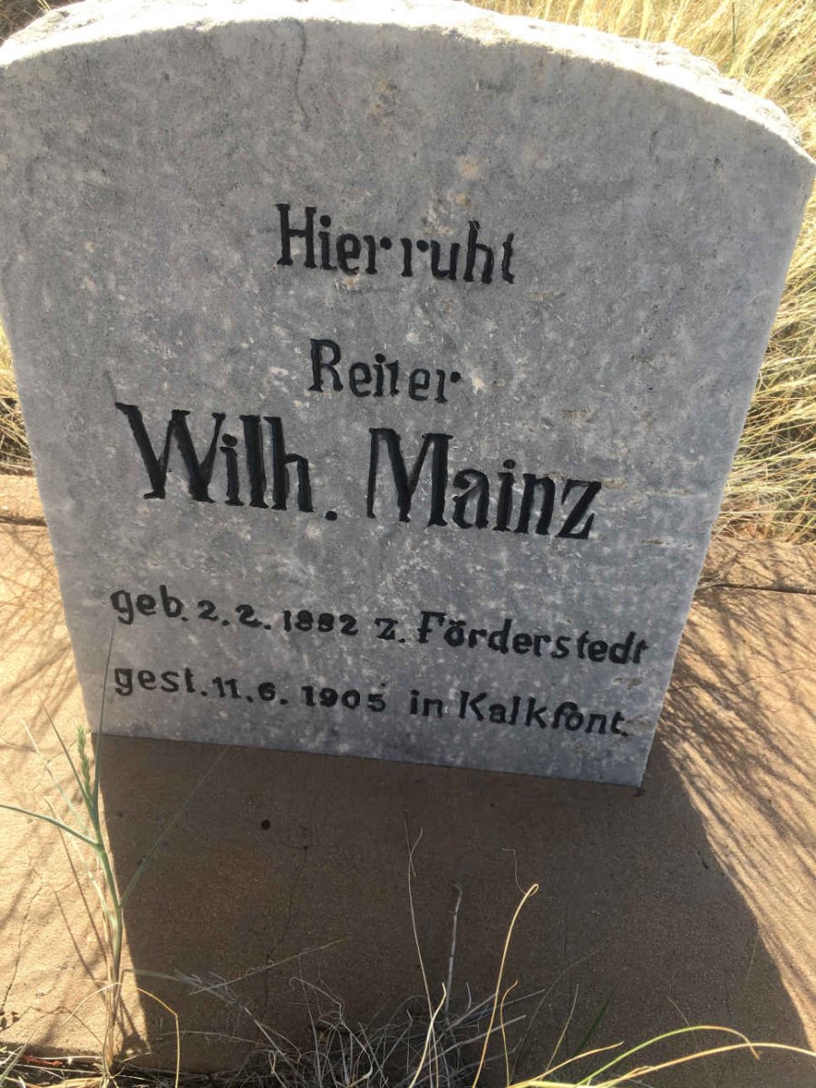 MAINZ Wilh. 1882-1905