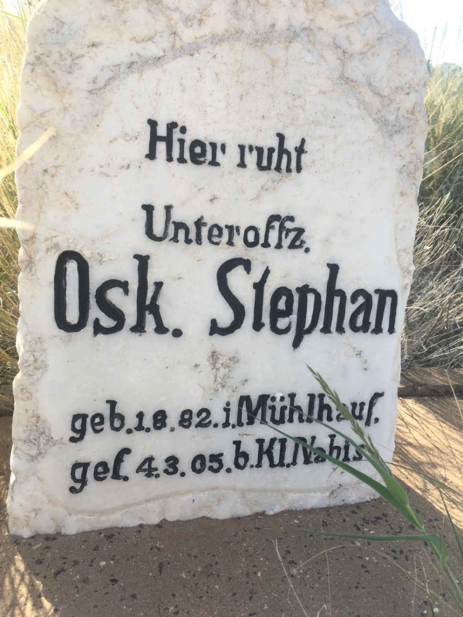 STEPHAN Osk. 1882-1905