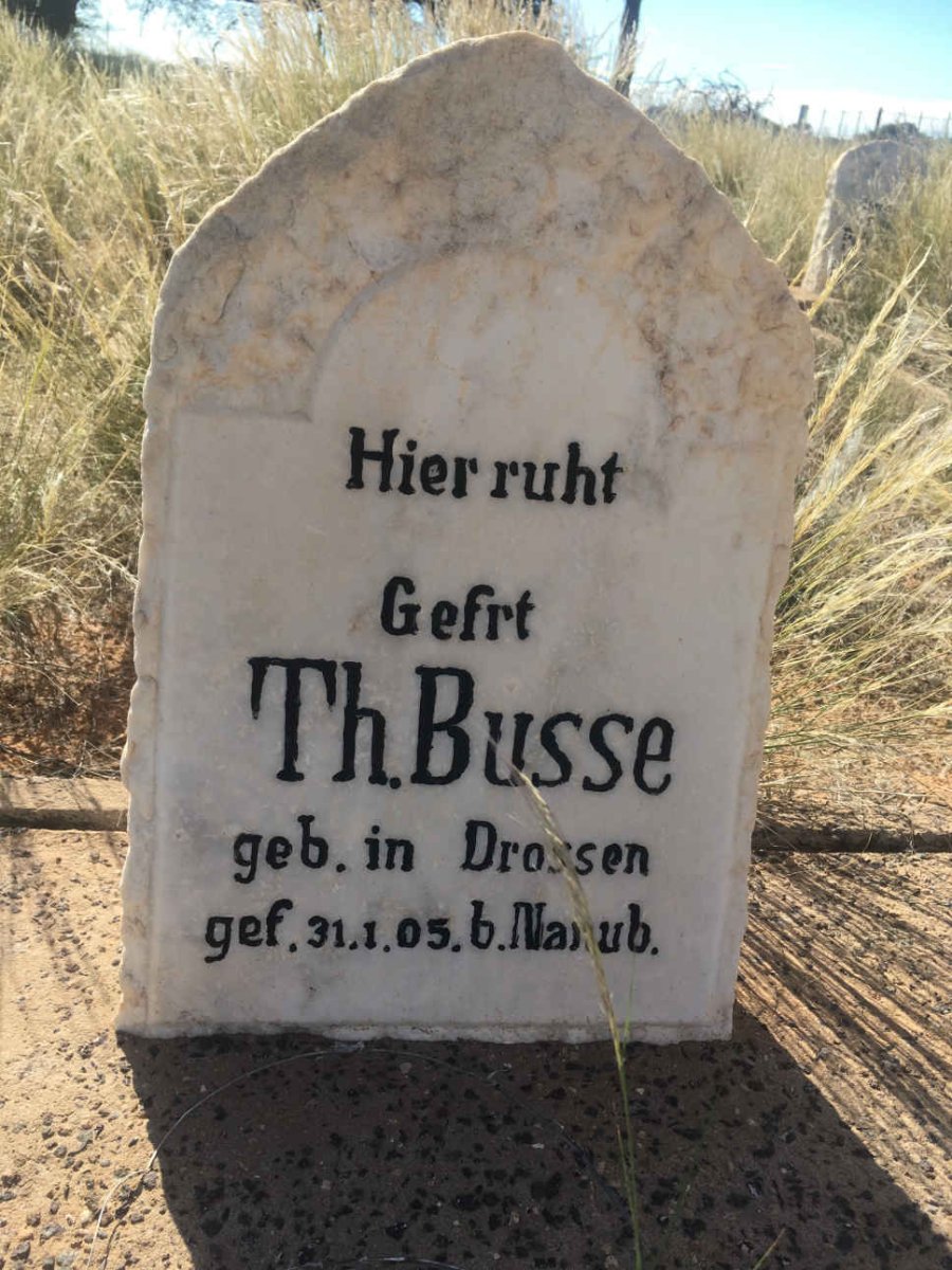 BUSSE Th. -1905