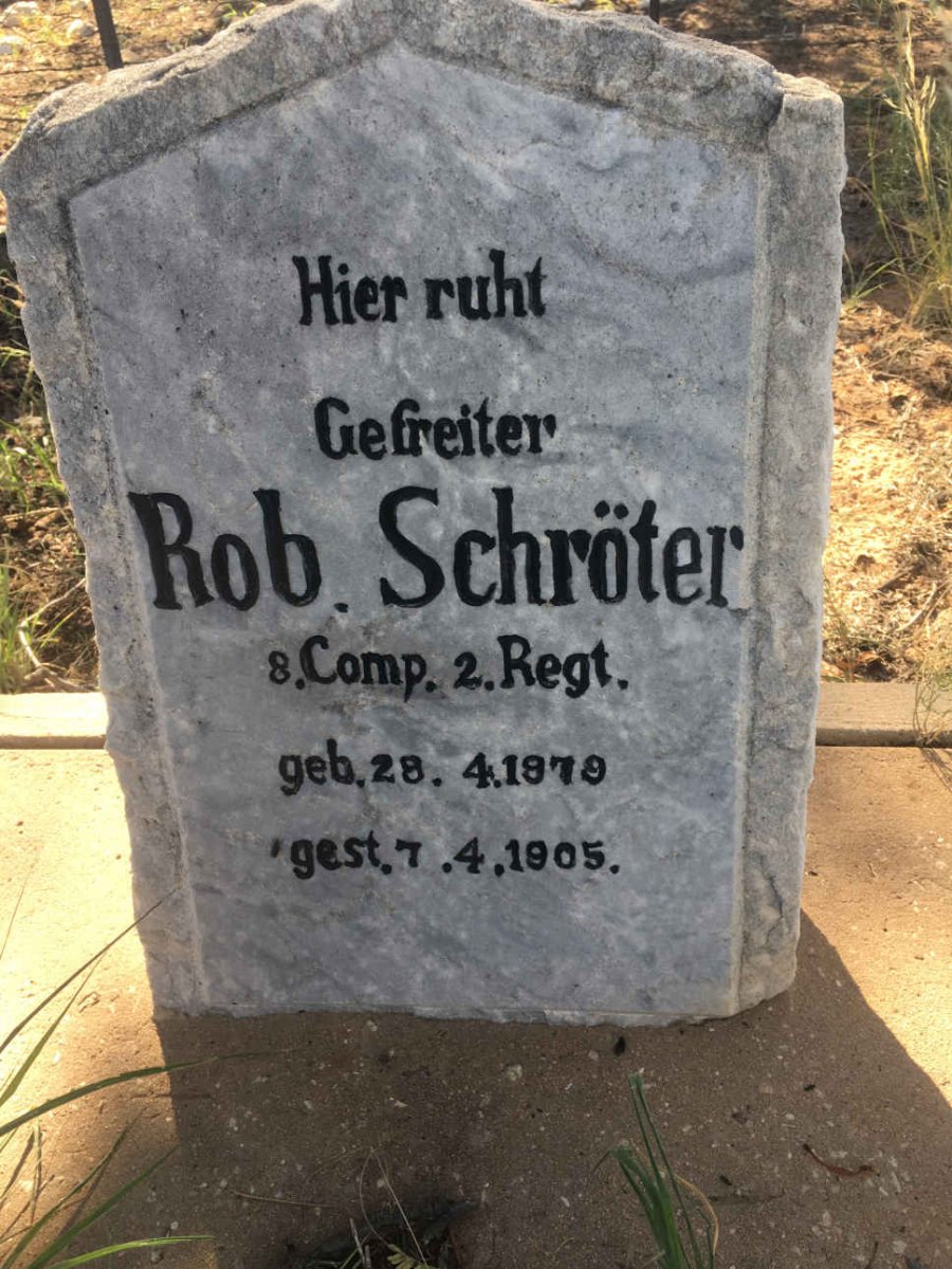 SCHRÖTER Rob. 1879-1905