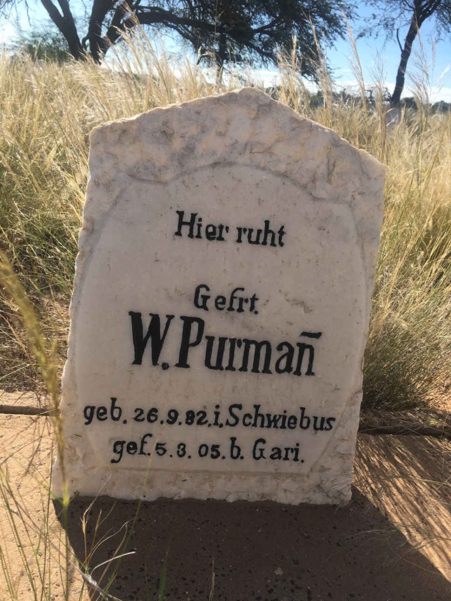 PURMAÑ W. 1882-1905