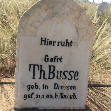 BUSSE Th. -1905