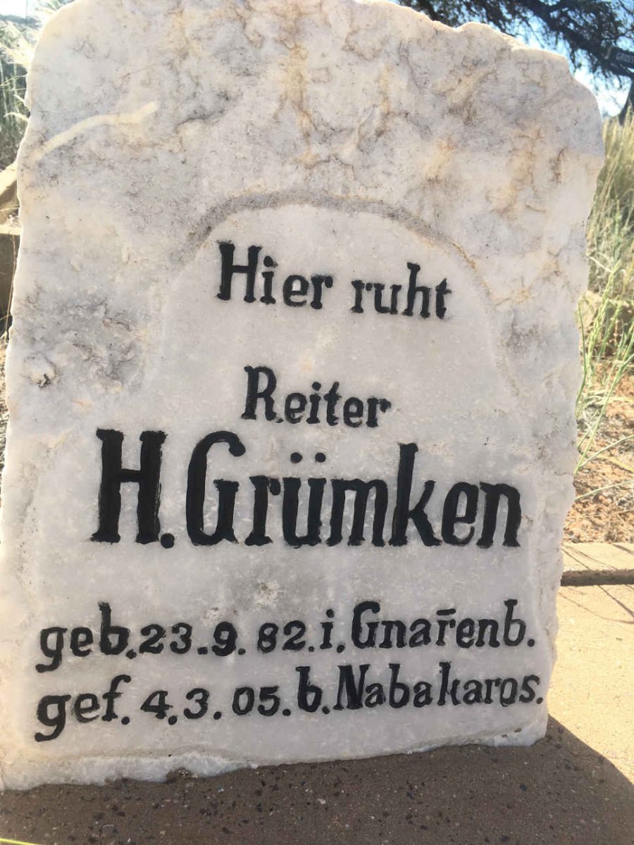 GRÜMKEN H. 1882-1905