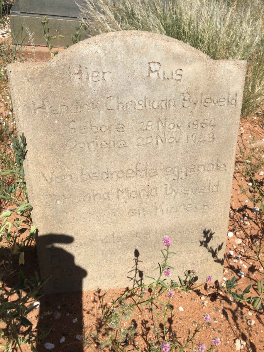 BYLEVELD Hendrik Christiaan 1864-1943