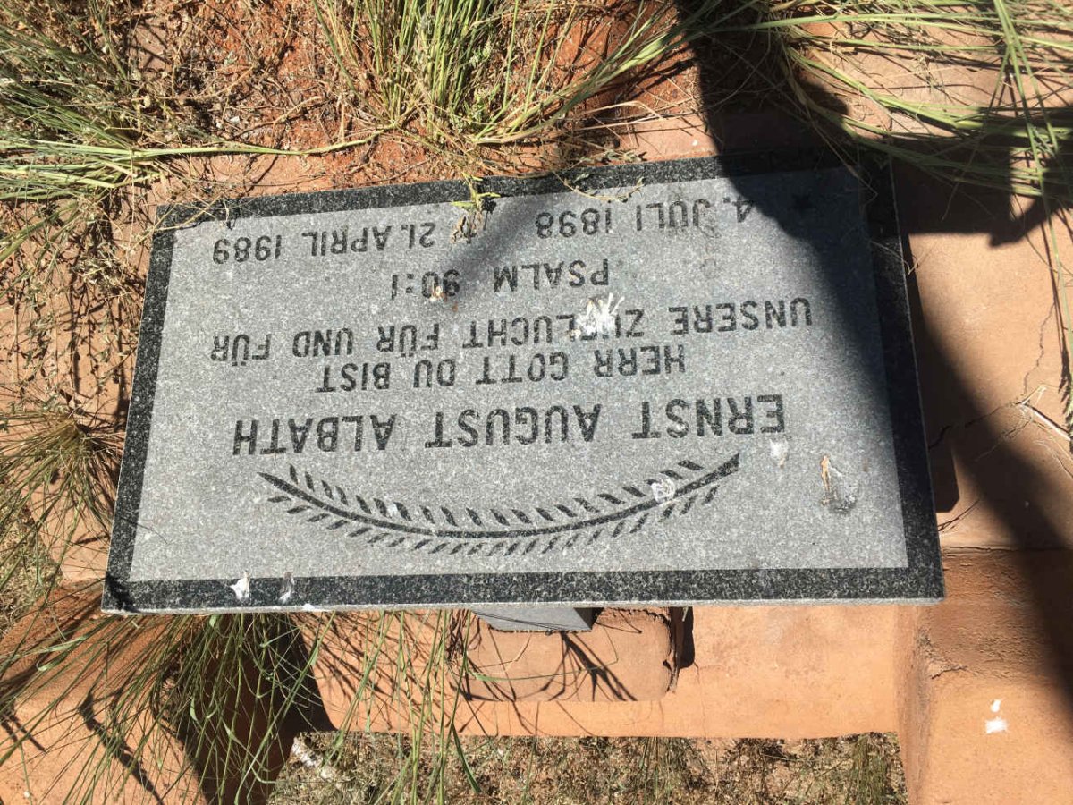 ALBATH Ernst August 1898-1989