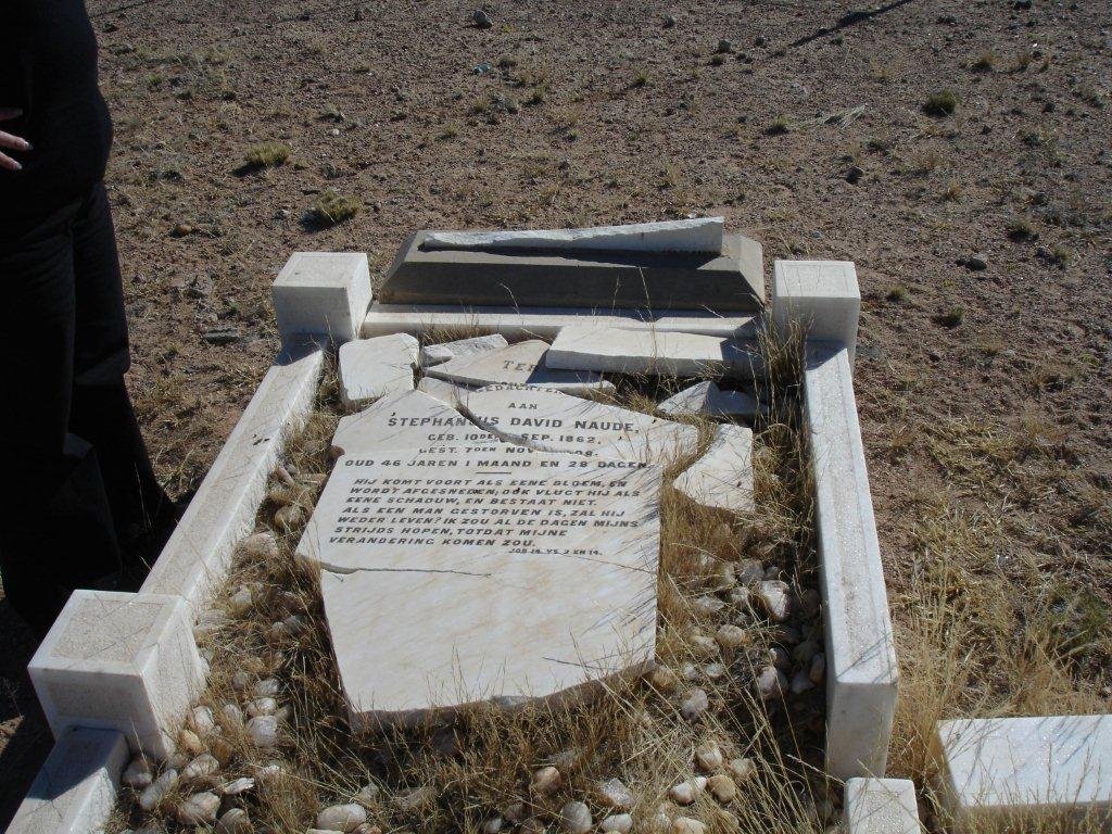 NAUDE Stephanus David 1862-1908