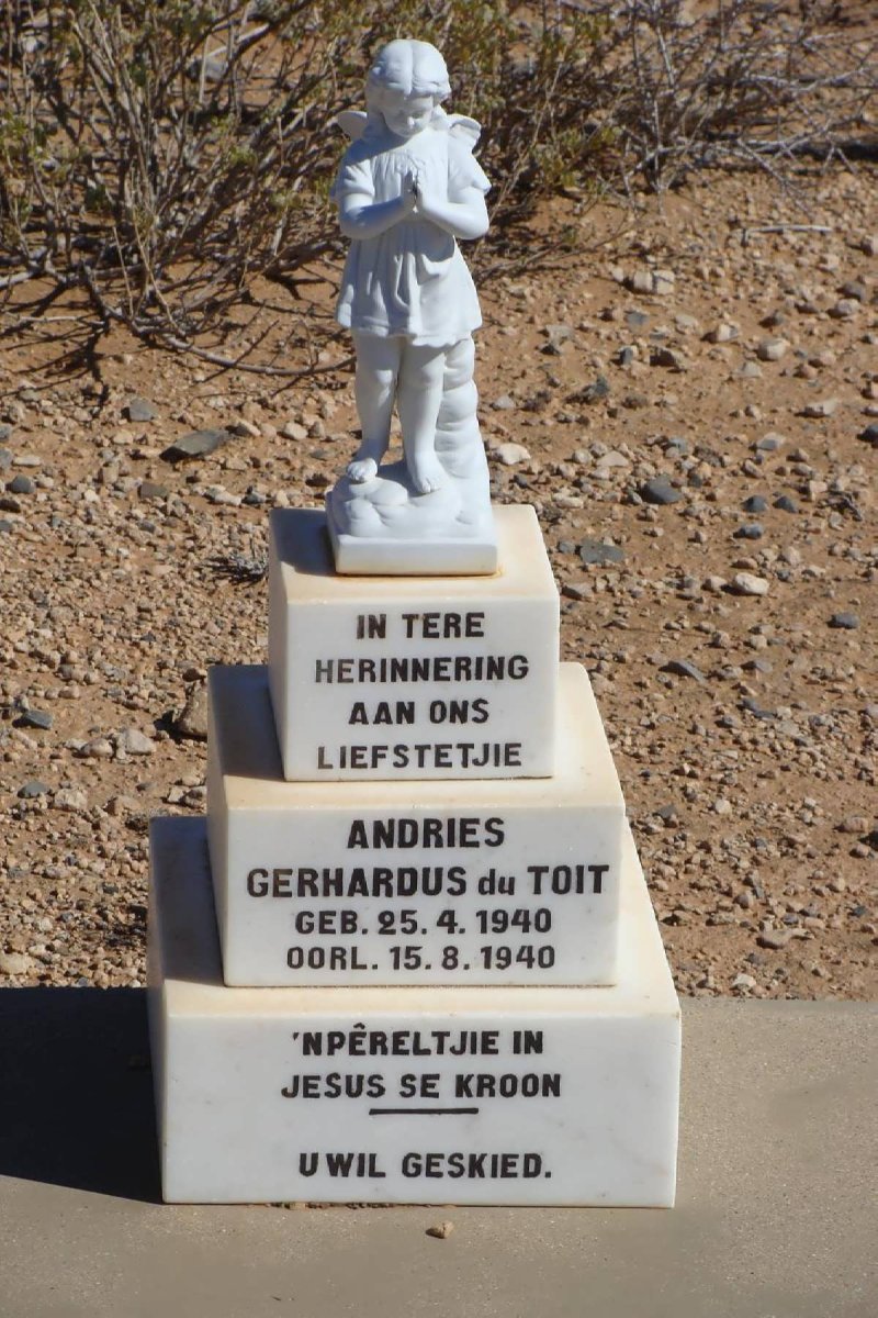 TOIT Andries Gerhardus, du 1940-1940