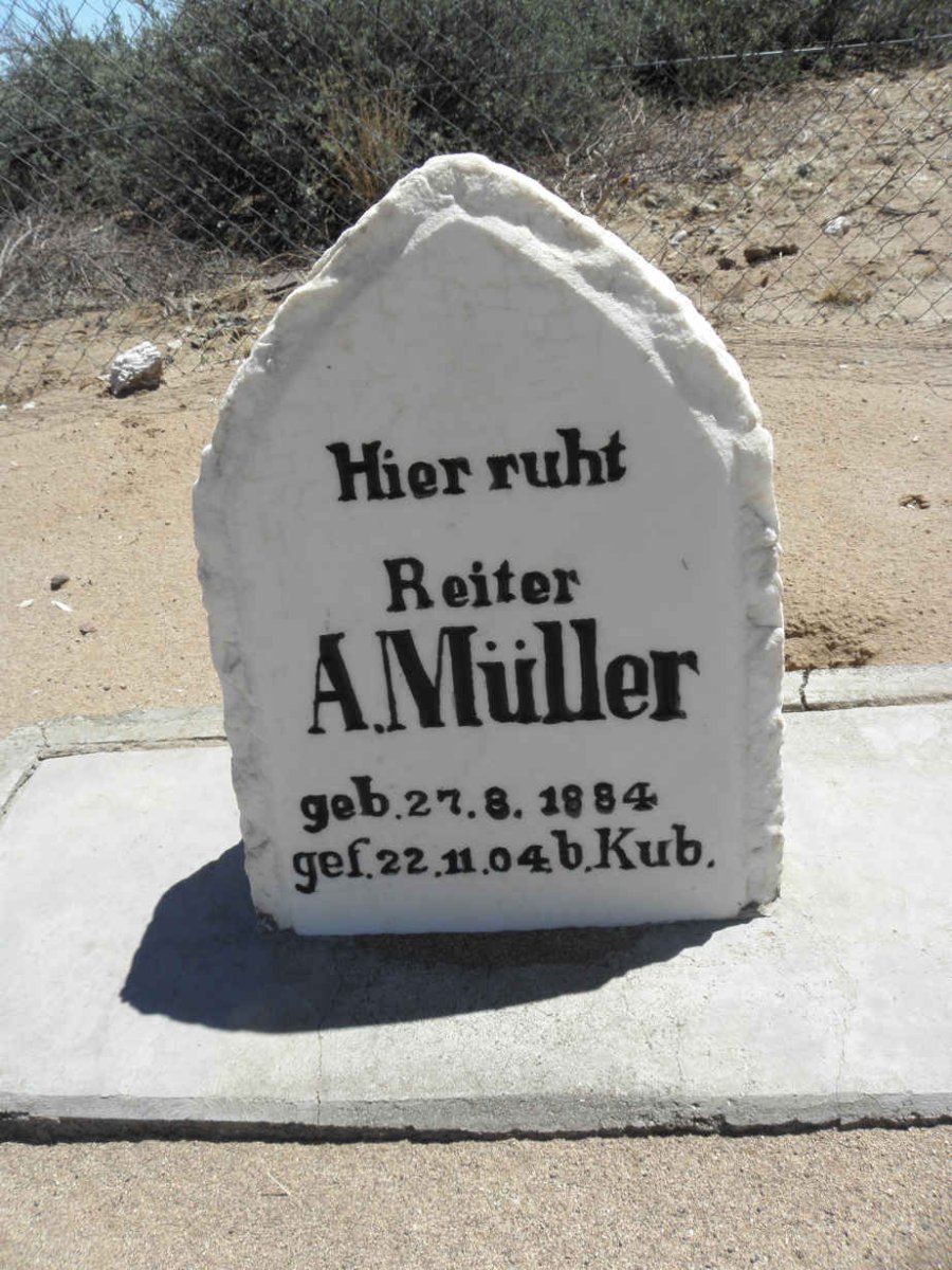 MULLER A. 1884-1904