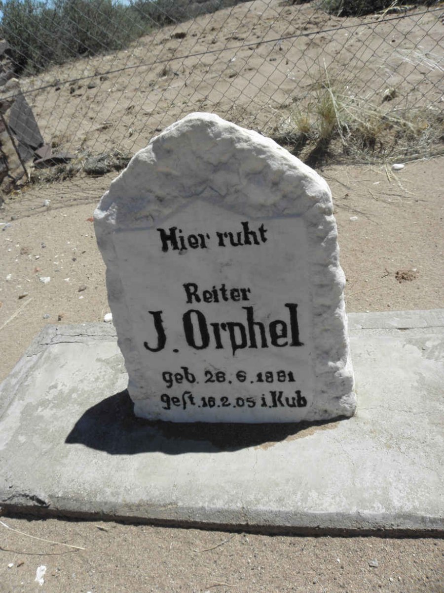 ORPHEL J. 1881-1905