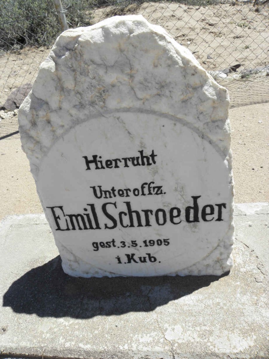 SCHROEDER Emil -1905