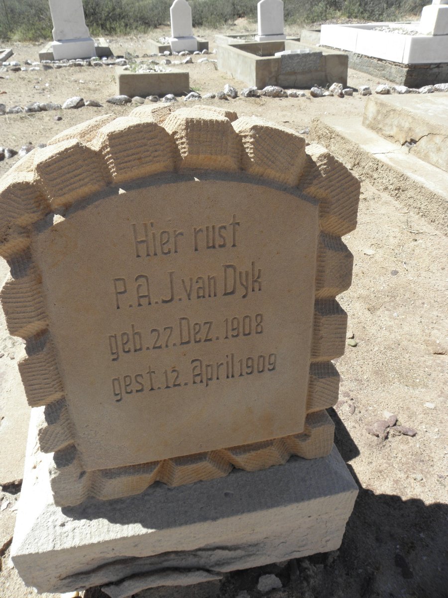DYK P.A.J., van 1908-1909