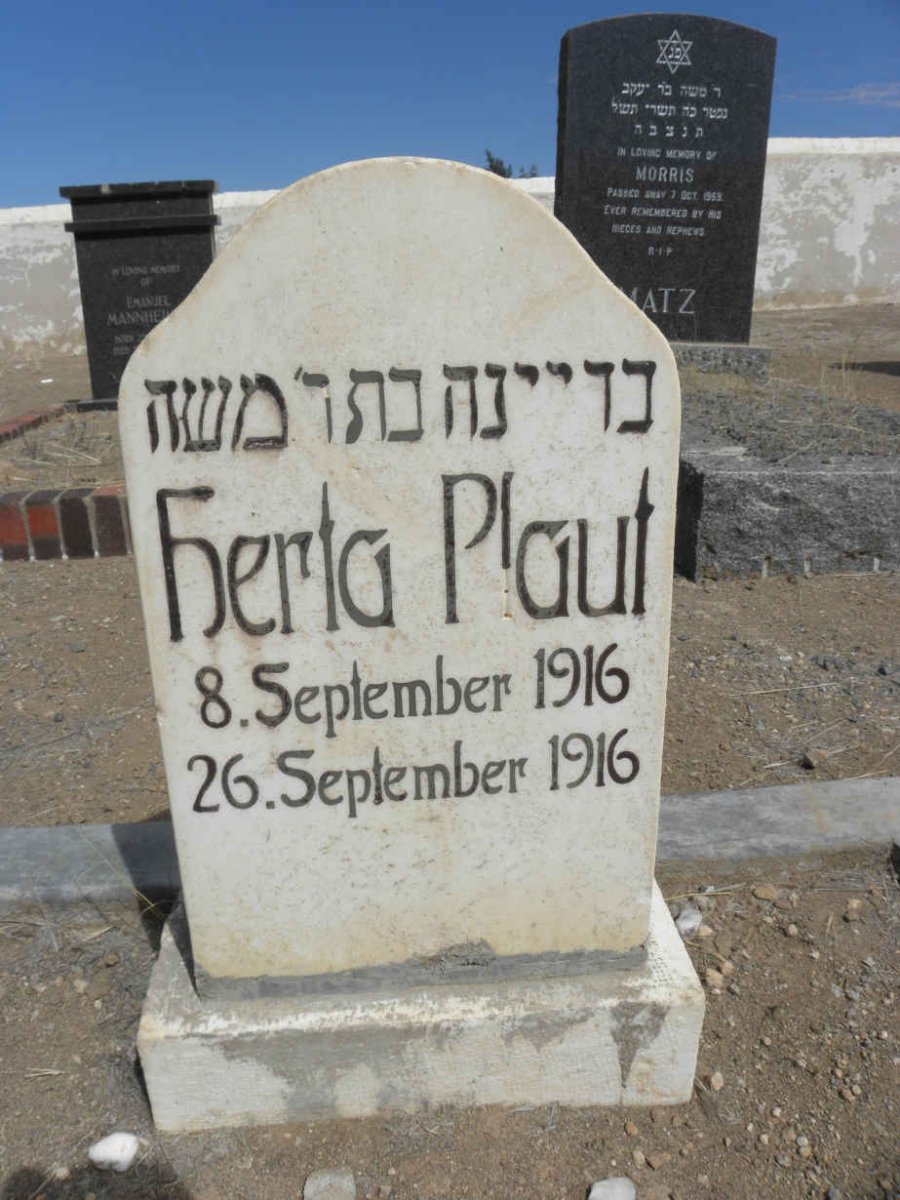PLAUT Herta 1916-1916