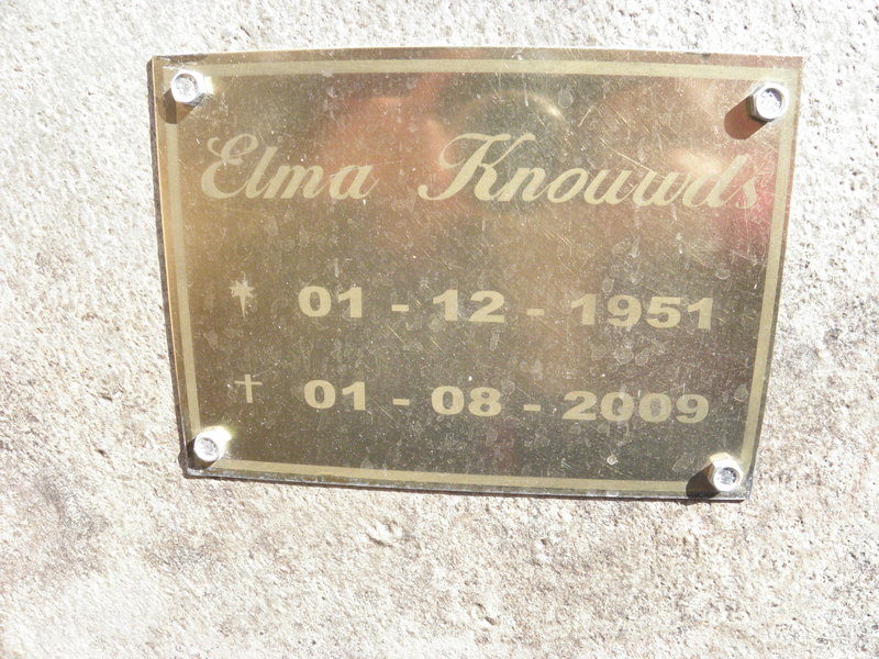 KNOUWDS Elma 1951-2009