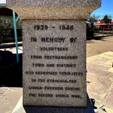 2. WWII Plaque