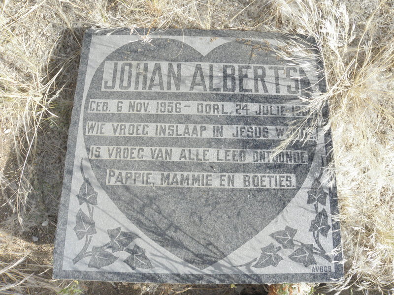 ALBERTS Johan 1956-1966