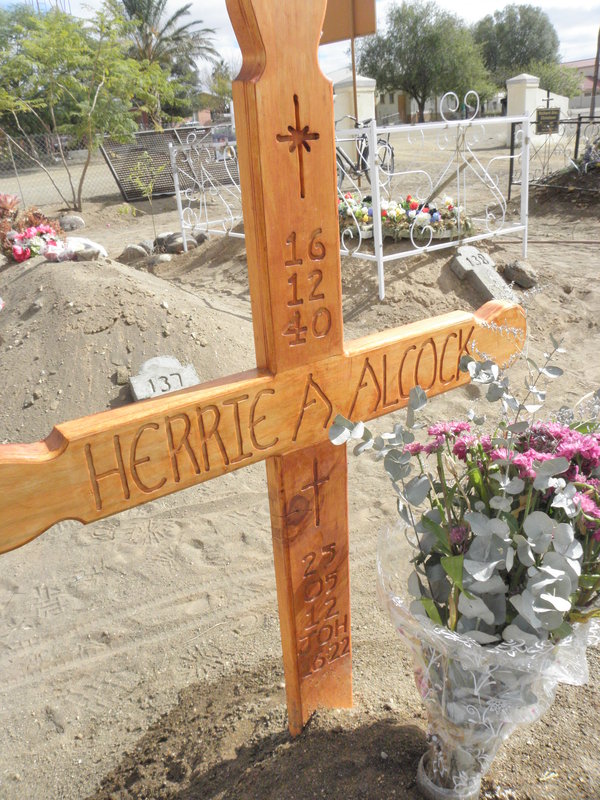 ALCOCK Herrie A. 1940-2012
