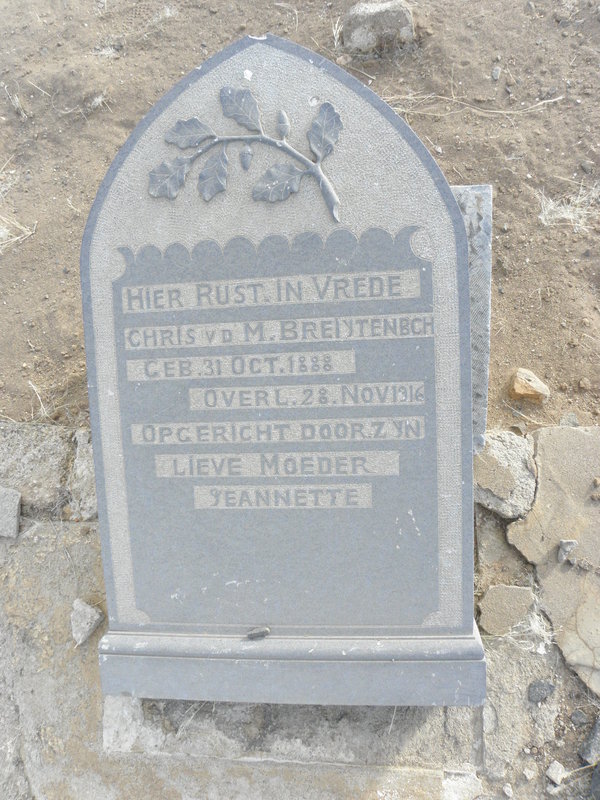 BREIYTENBCH Chris v.d. Merwe 1888-1916