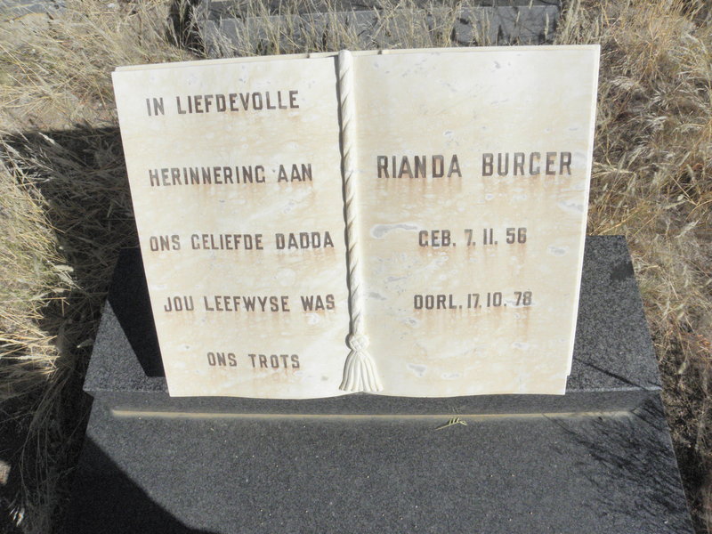 BURGER Riana 1956-1978