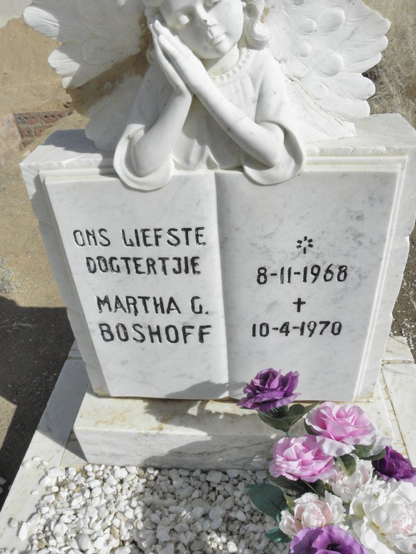 BOSHOFF Martha G. 1968-1970