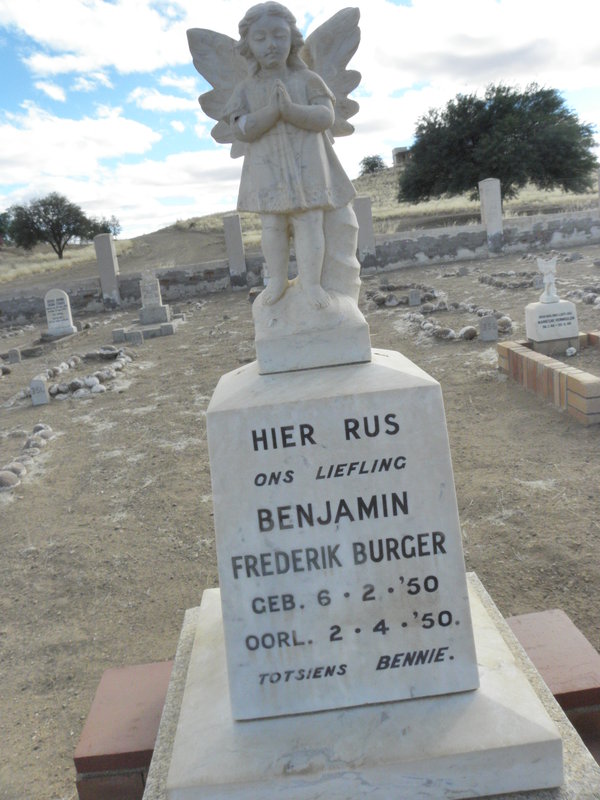 BURGER Benjamin Frederik 1950-1950