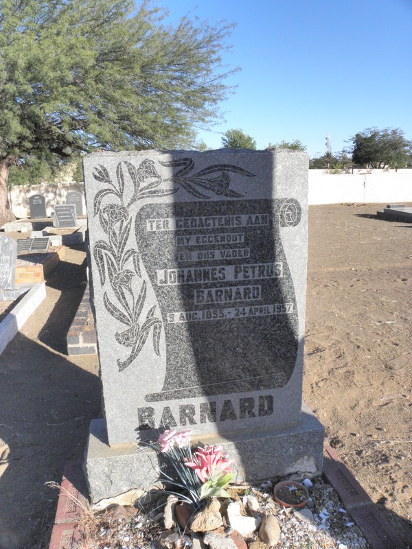 BARNARD Johannes Petrus 1895-1957