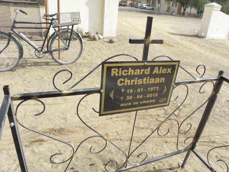CHRISTIAAN Richard Alex 1973-2012