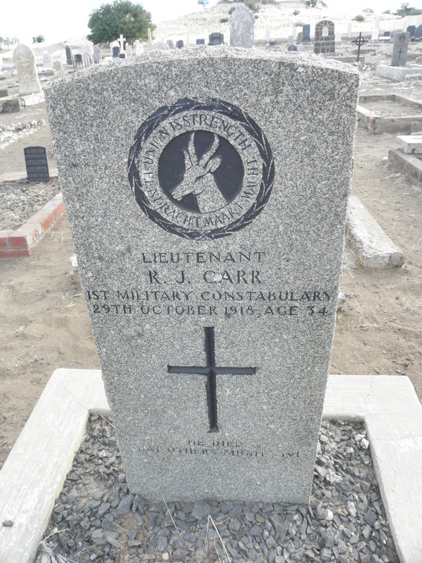 CARR R.J. -1918