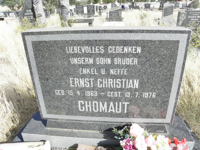 CHOMAUT Ernst Christian 1963-1976