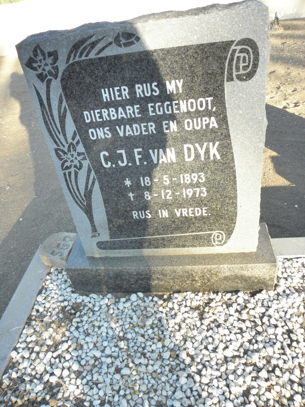 DYK C.J.F., van 1893-1973