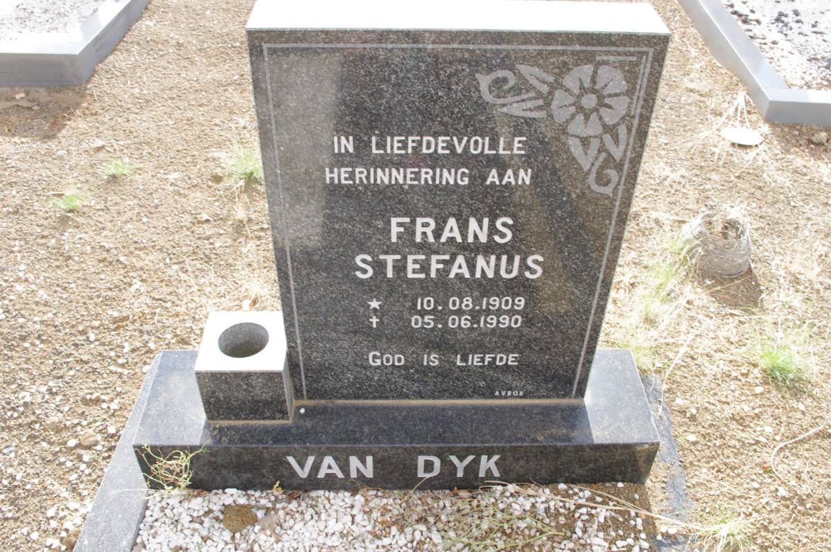DYK Frans Stefanus, van 1909-1990