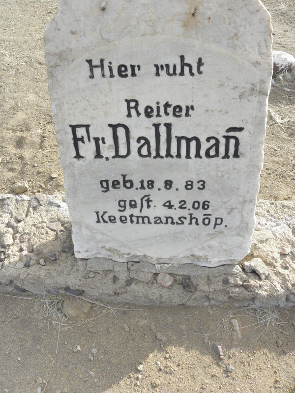 DALLMAN Fr. 1883-1906