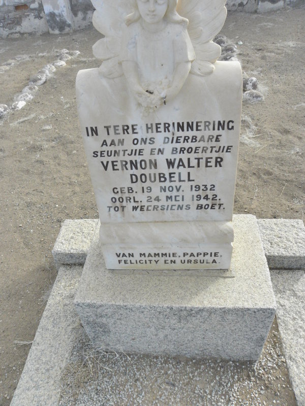 DOUBELL Vernon Walter 1932-1942