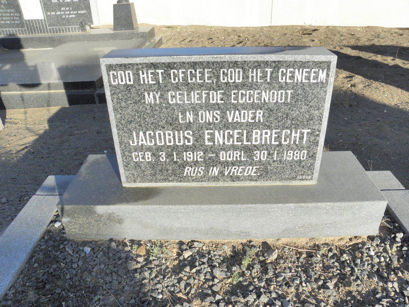 ENGELBRECHT Jacobus 1912-1980