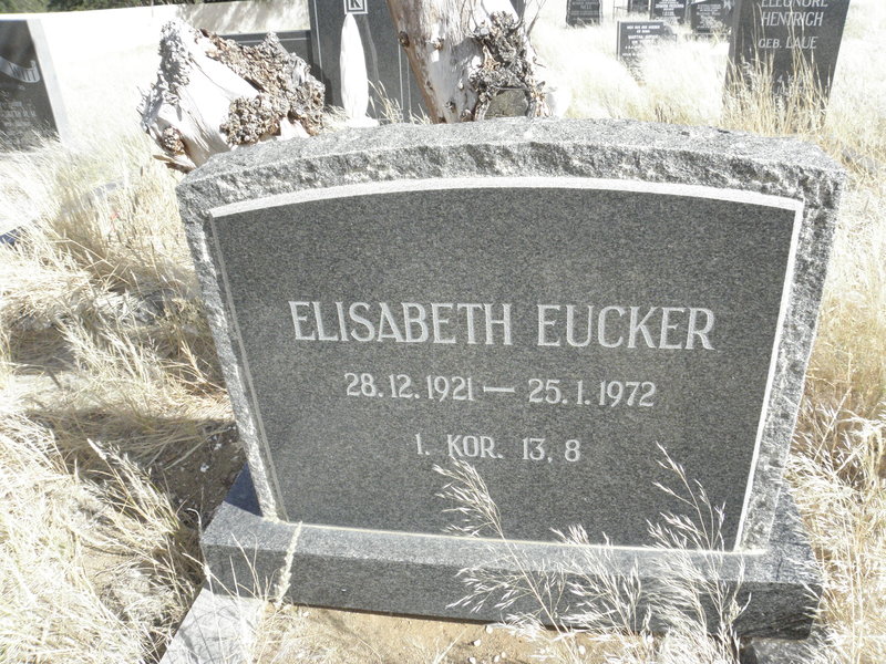 EUKER Elisabeth 1921-1972