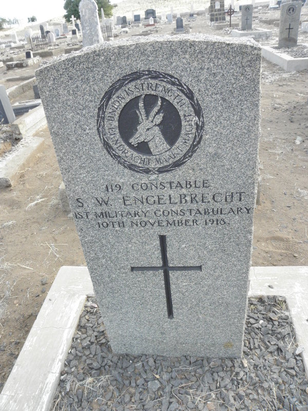 ENGELBRECHT S.W. -1918