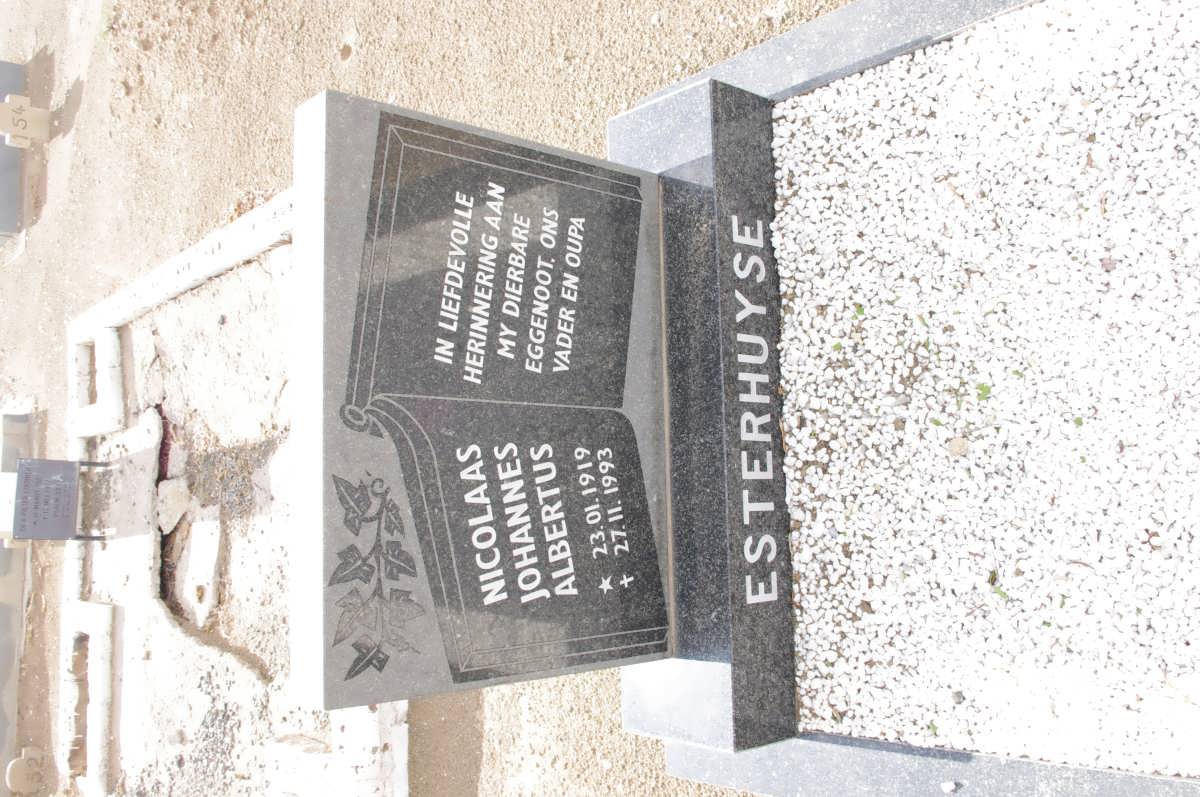 ESTERHUYSE Nicolaas Johannes Albertus 1919-1993