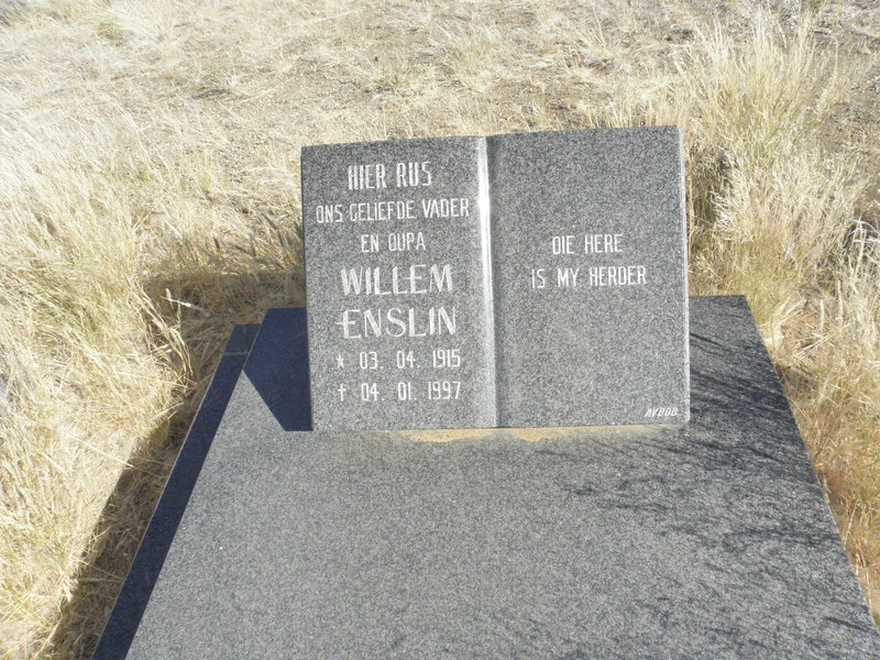 ENSLIN Willem 1915-1997