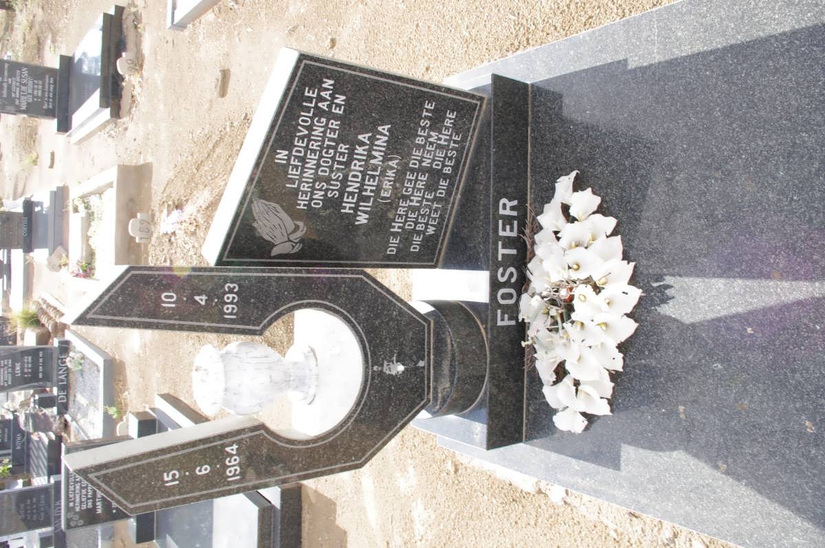 FOSTER Hendrika Wilhelmina 1964-1993