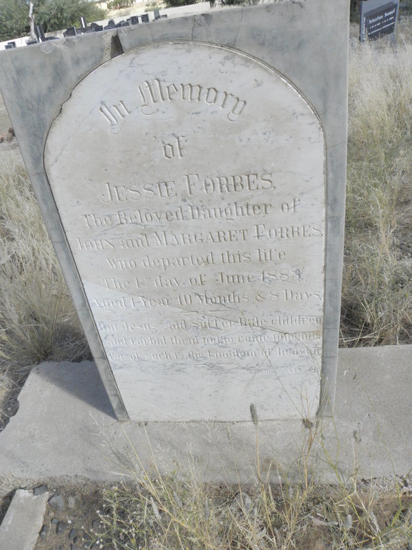 FORBES Jessie -1883
