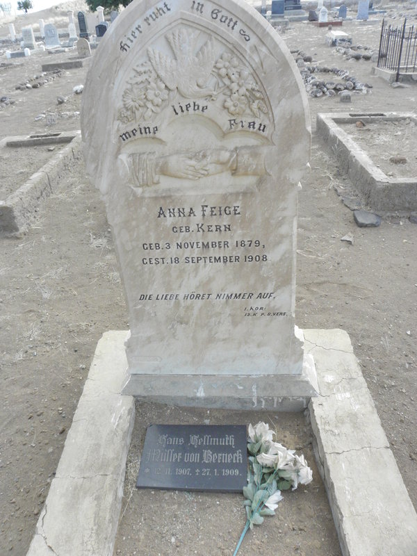 FEIGE Anna nee KERN 1879-1908
