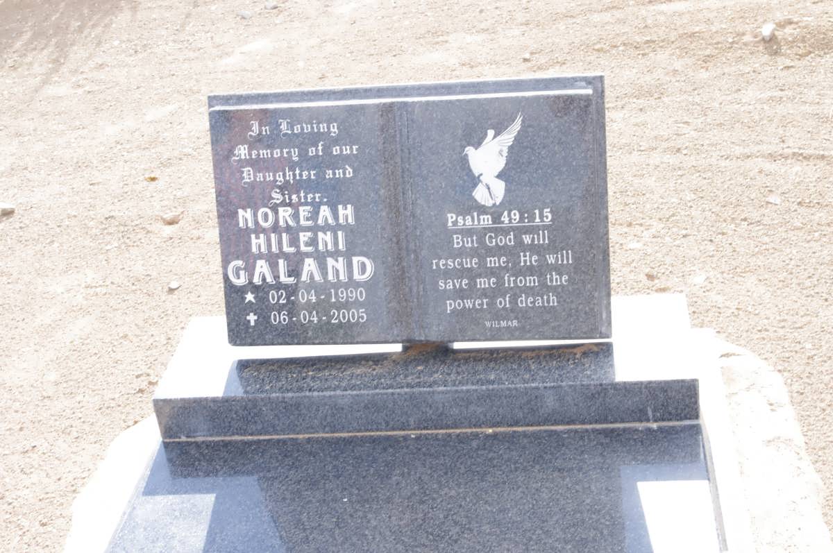 GALAND Noreen Hileni 1990-2005
