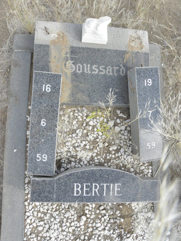 GOUSSARD Bertie 1959-1959