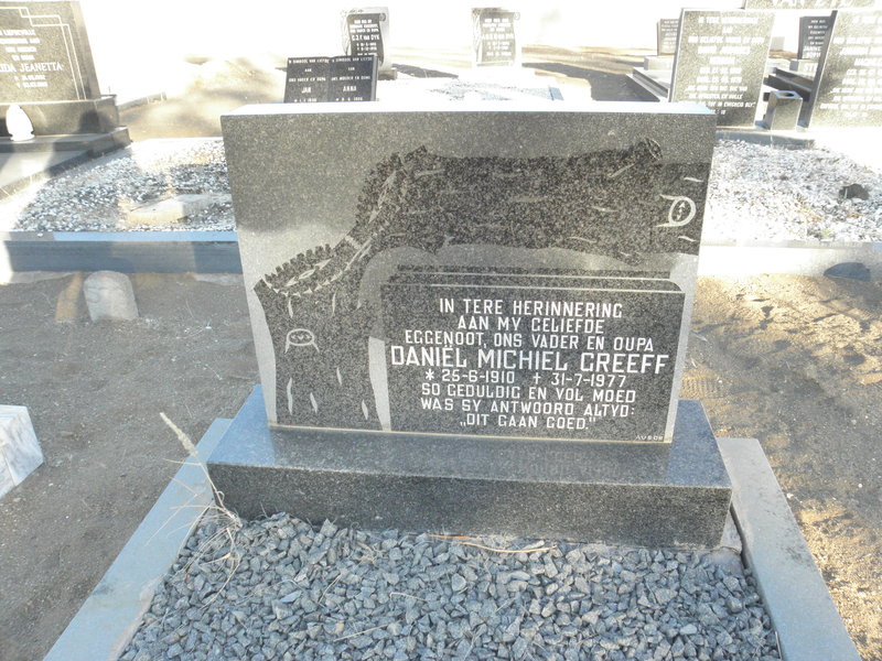 GREEFF Daniel Michiel 1910-1977
