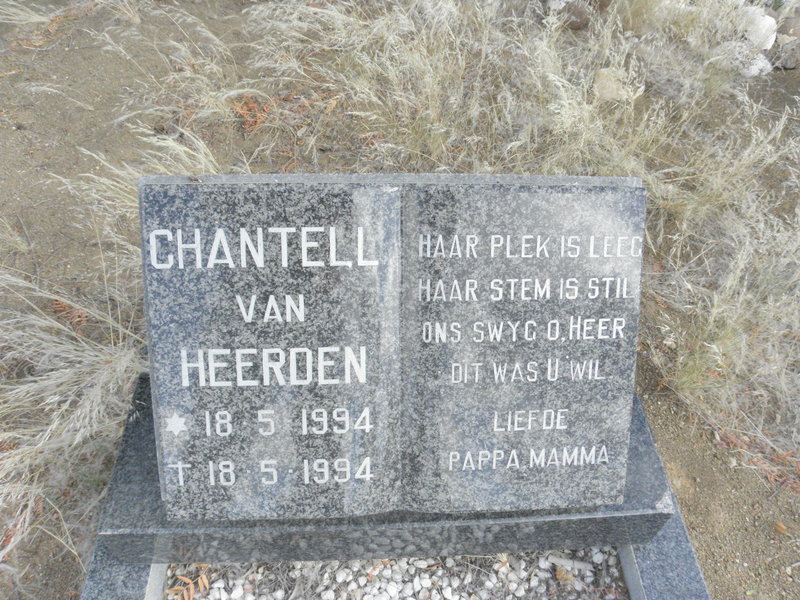 HEERDEN Chantelle, van 1994-1994