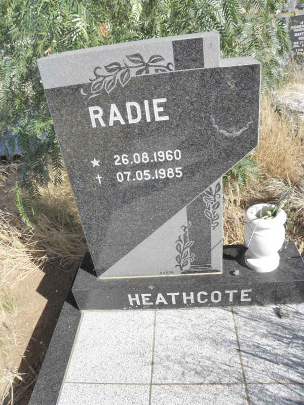 HEATHCOTE Radie 1960-1985