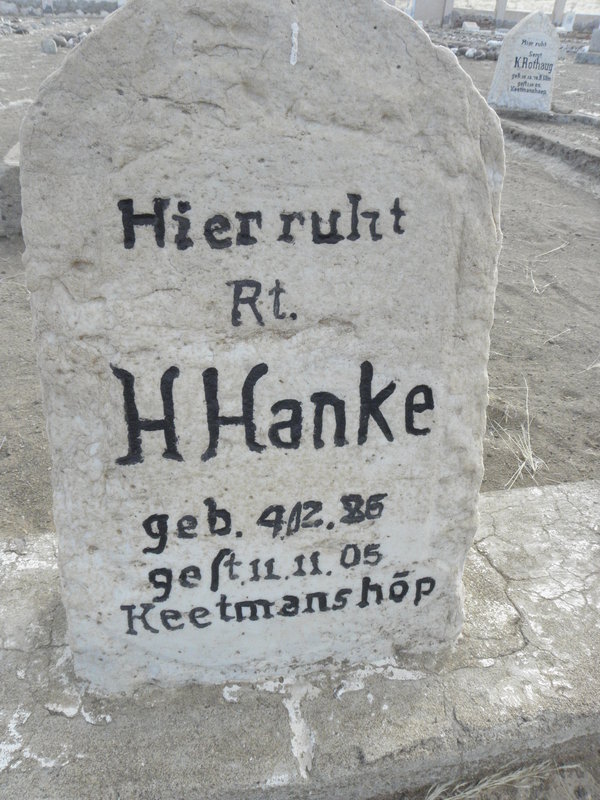 HANKE H. 1885-1905
