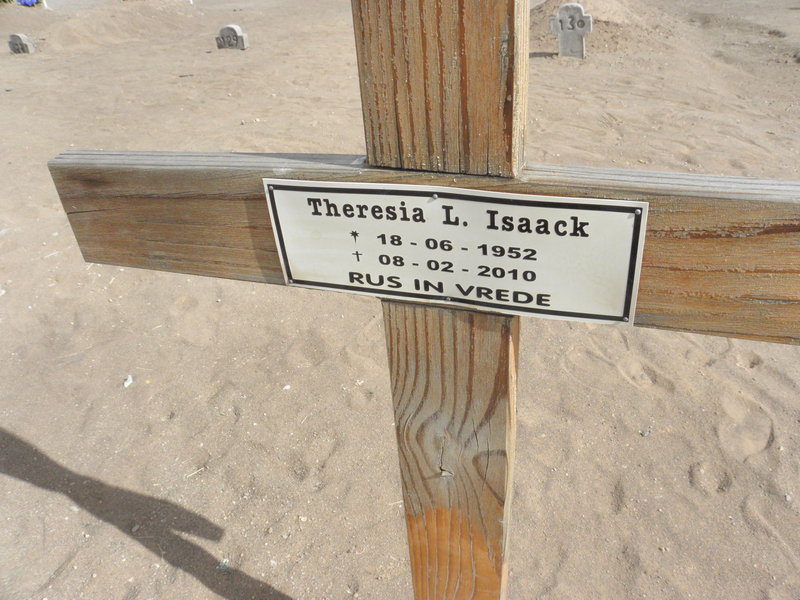 ISAACK Theresia L. 1952-2010