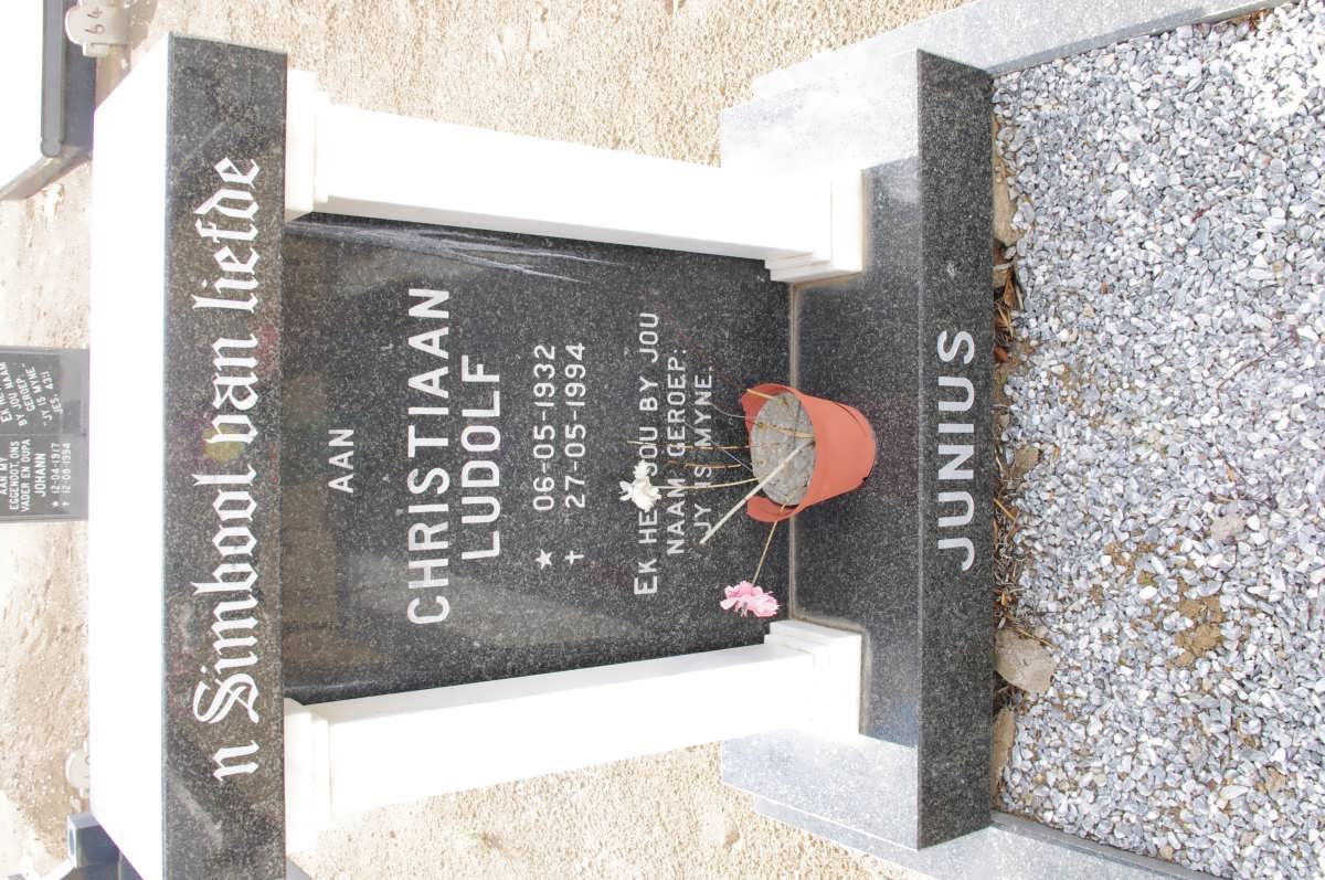 JUNIUS Christiaan Ludolf 1932-1994