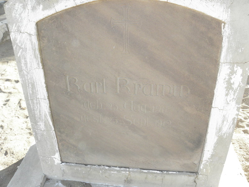KRAMM Karl 1911-1912